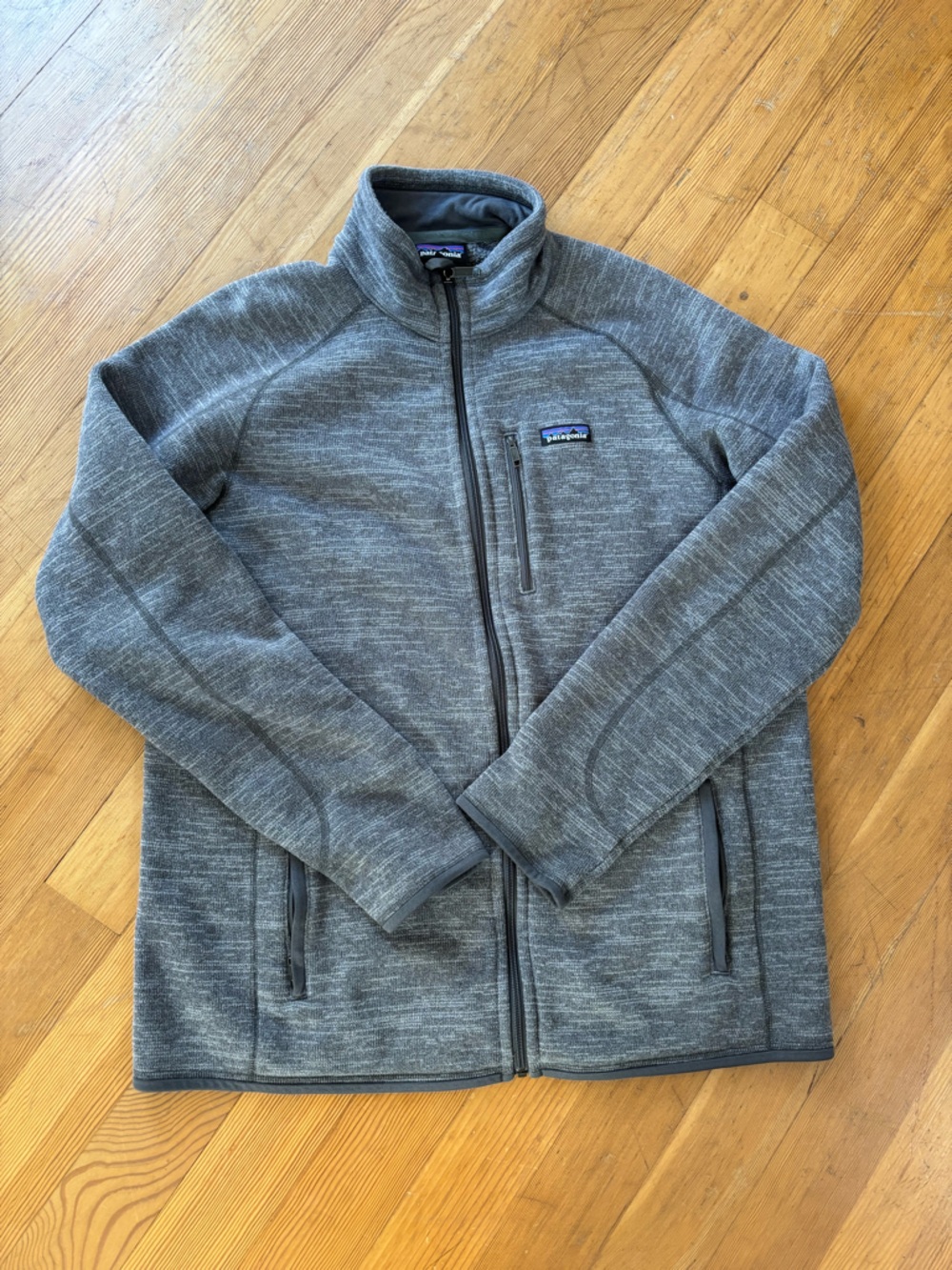 Patagonia Better Sweater Men’s XL Gray Full Zip Fleece Jacket Gorpcore